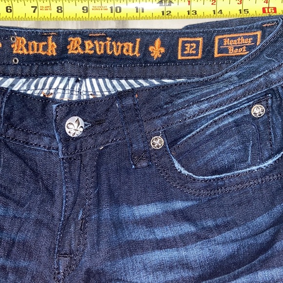 Rock Revival Heather Boot, Style: RJ8147821, 32x34, NWOT, $190 MSRP - Picture 5 of 12